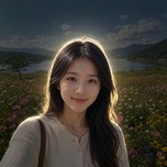 轮廓发丝光